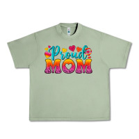 Oil Green Proud Mom Lesbian Urban Heavy Tee - BundleAndBundleShop