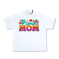 White Proud Mom Lesbian Urban Heavy Tee - BundleAndBundleShop