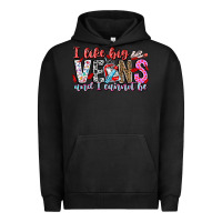 Pigment Black I Like big veins and cannot be Urban Hoodie - CowhideDigitalArt