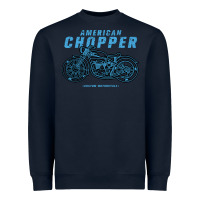 Navy American Chopper Heavyweight Sweatshirt - Bettercallsaul