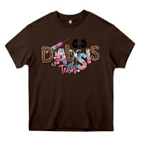 Chocolate Brown dialysis technician kidney tech Heavy Core Tee - NancyCooperArtShop