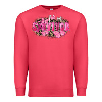 Cardinal I' m survivor Breast Cancer Premium Sweatshirt - FaDigitalArtStudio