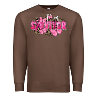 Chestnut I' m survivor Breast Cancer Premium Sweatshirt - FaDigitalArtStudio