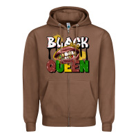 Chestnut black queen Zipper Hoodie - CowGirlArtShop