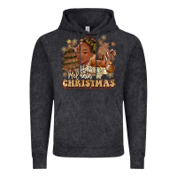 Vintage Black have a melanin christmas  black woman Vintage Hoodie - MaliasSmallBusiness