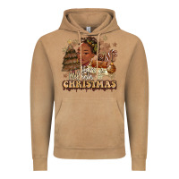 Have A Melanin Christmas  Black Woman Vintage Hoodie | Teevron