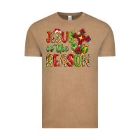 Vintage Coffee jesus is the reason Vintage Tee - MaliasSmallBusiness