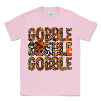 Bubblegum Pink western gobble with turkey bbs Classic Tee - BundleAndBundleShop