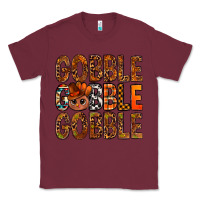 Burgundy western gobble with turkey bbs Classic Tee - BundleAndBundleShop