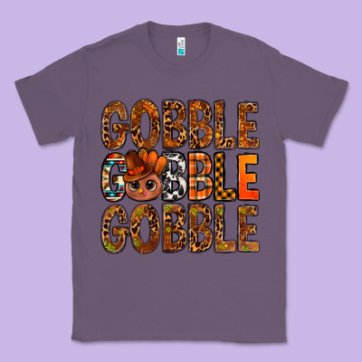 Western Gobble With Turkey Bbs Classic Tee Designed By Bundleandbundleshop