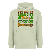 Matcha St. Patrick's Irish today hungover tomorrow Heavyweight Hoodie - OliviaCreatesArt