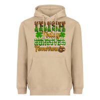 Mushroom St. Patrick's Irish today hungover tomorrow Heavyweight Hoodie - OliviaCreatesArt