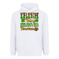 White St. Patrick's Irish today hungover tomorrow Heavyweight Hoodie - OliviaCreatesArt