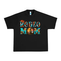 Black Western Rodeo Mom Urban Heavy Tee - BundleAndBundleShop