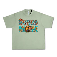 Oil Green Western Rodeo Mom Urban Heavy Tee - BundleAndBundleShop