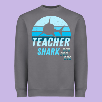 Teacher Shark Doo Heavyweight Sweatshirt Designed By Bettercallsaul