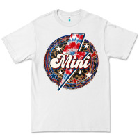 White Western Mini Patriotic Premium Tee - LillyAllenDesigns