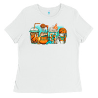 White basketball coffee cups Ladies Tee - Jasminsmagicworld