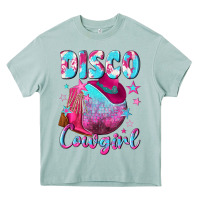 Arona disco cowgirl Heavy Core Tee - NancyCooperArtShop