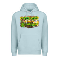 Blue Mist Err body in the pub gettin shamrocked Premium Hoodie - HowdyJamesFarm