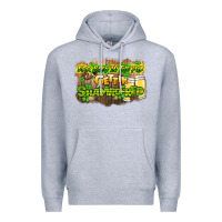 Heather Grey Err body in the pub gettin shamrocked Premium Hoodie - HowdyJamesFarm