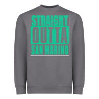 Straight Outta San Marino Heavyweight Sweatshirt | Teevron