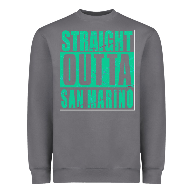 Straight Outta San Marino Heavyweight Sweatshirt by Bettercallsaul | Teevron