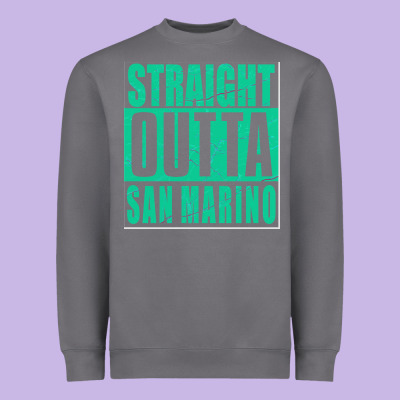 Straight Outta San Marino Heavyweight Sweatshirt Designed By Bettercallsaul