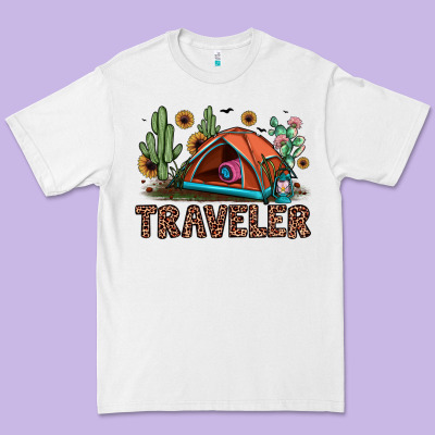 Traveler Premium Tee Designed By Jahusdesignshop