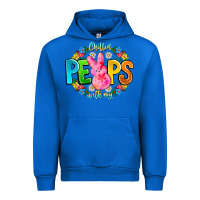 Cobalt Chillin Peeps With My Urban Hoodie - CowhideDigitalArt