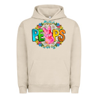 Pigment French Oak Chillin Peeps With My Urban Hoodie - CowhideDigitalArt