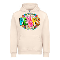 Sandshell Chillin Peeps With My Urban Hoodie - CowhideDigitalArt