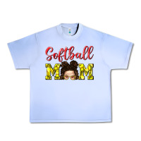 Grape Ice Softball Mom Urban Heavy Tee - BundleAndBundleShop