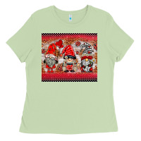 Matcha ladybug gnomies Ladies Tee - BarkalooDesign
