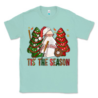 Seafoam tis' the season baseball christmas cakes bbs Classic Tee - BundleAndBundleShop