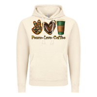 Vintage Artic peace love coffee Vintage Hoodie - Jasminsmagicworld