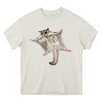 Cream sugar glider Heavy Core Tee - LillyAllenDesigns