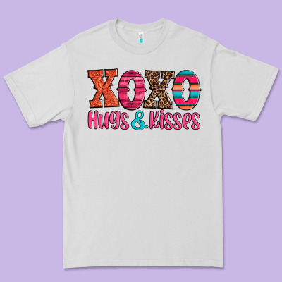 Xoxo Hugs And Kisses Premium Tee Designed By Jasminsmagicworld