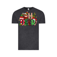 Vintage Black oh deer reindeer Vintage Tee - MaliasSmallBusiness