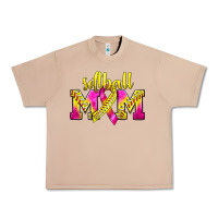 Burro Softball Mom Breast Cancer Urban Heavy Tee - BundleAndBundleShop