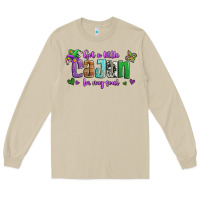 Mushroom got a little cajun in my soul Long Sleeve Tee - Jasminsmagicworld
