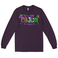 Plum got a little cajun in my soul Long Sleeve Tee - Jasminsmagicworld