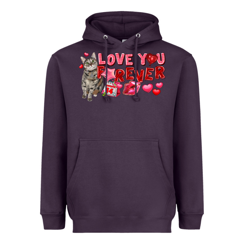 Love You Forever Heavyweight Hoodie by FaDigitalArtStudio | Teevron