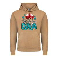 Birthday Diva Turquoise Vintage Hoodie | Teevron