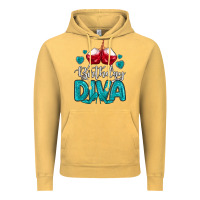 Vintage Mustard birthday diva turquoise Vintage Hoodie - MaliasSmallBusiness