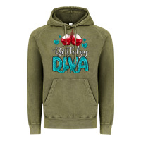 Vintage Olive birthday diva turquoise Vintage Hoodie - MaliasSmallBusiness
