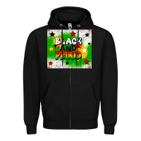 Black black and proud Zipper Hoodie - CowGirlArtShop