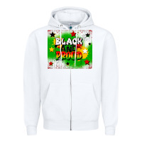 White black and proud Zipper Hoodie - CowGirlArtShop