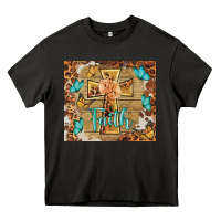 Asphalt faith cross Heavy Core Tee - BarkalooDesign