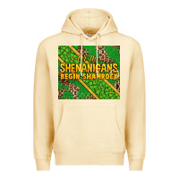 Pina Colada Let the shenanigans begin shamrock tumbler Premium Hoodie - HowdyJamesFarm